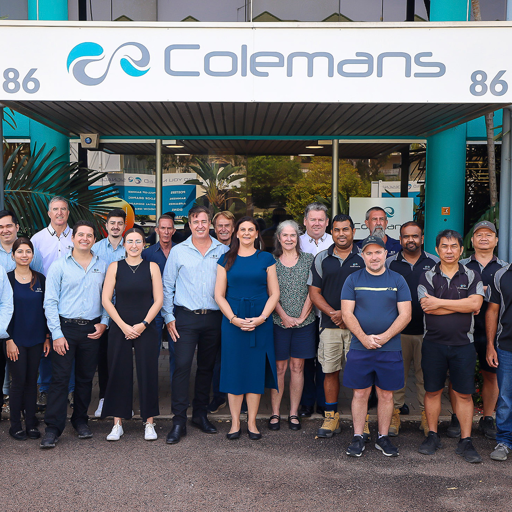 Coleman Teams Colemans Printing