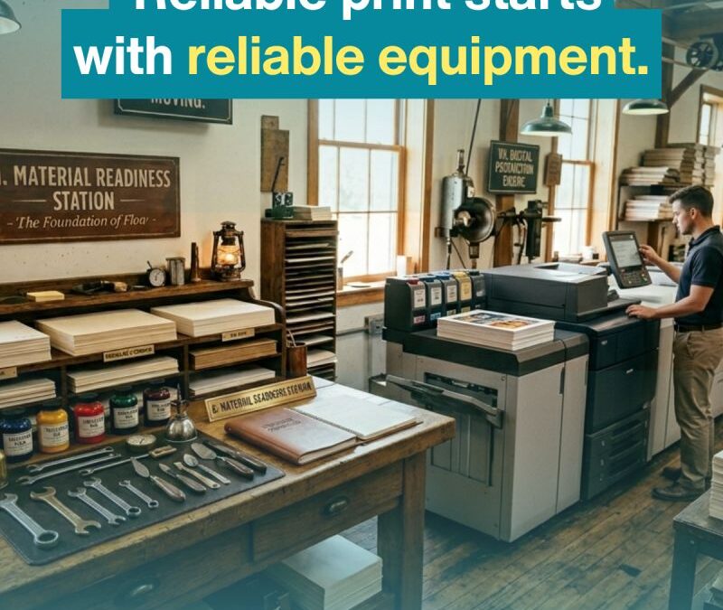 Well-Maintained Equipment Keeps Print On Schedule