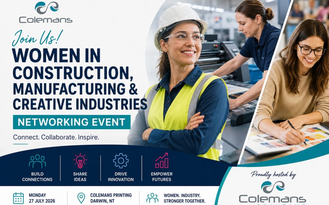 Join Us for a Women in Construction, Manufacturing & Creative Industries Networking Event at Colemans Printing