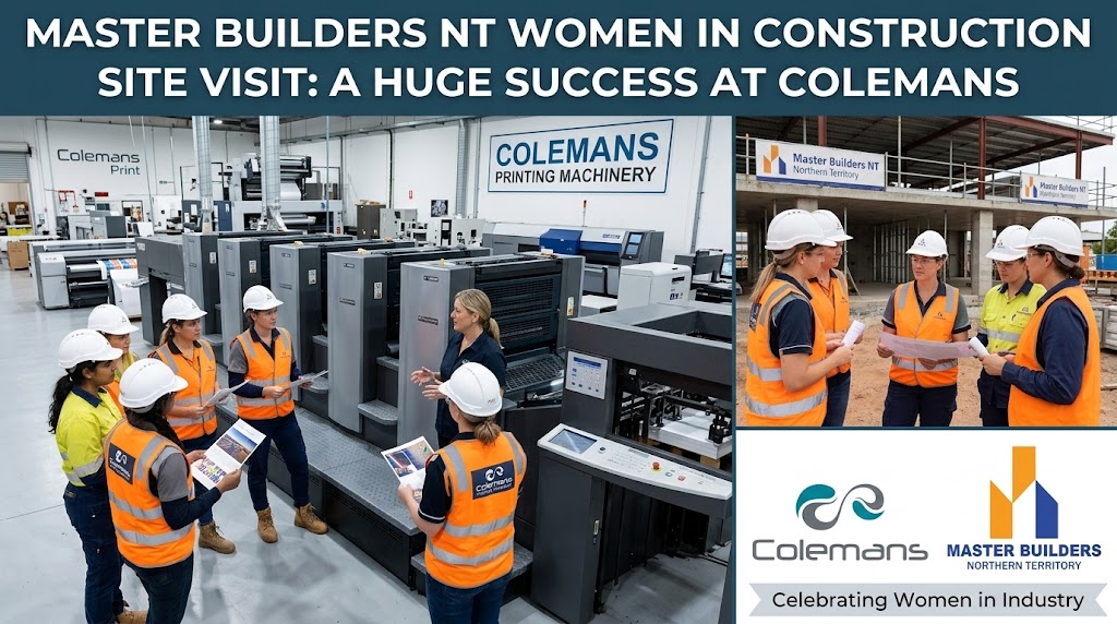 Master Builders NT Women in Construction Site Visit a Huge Success at Colemans