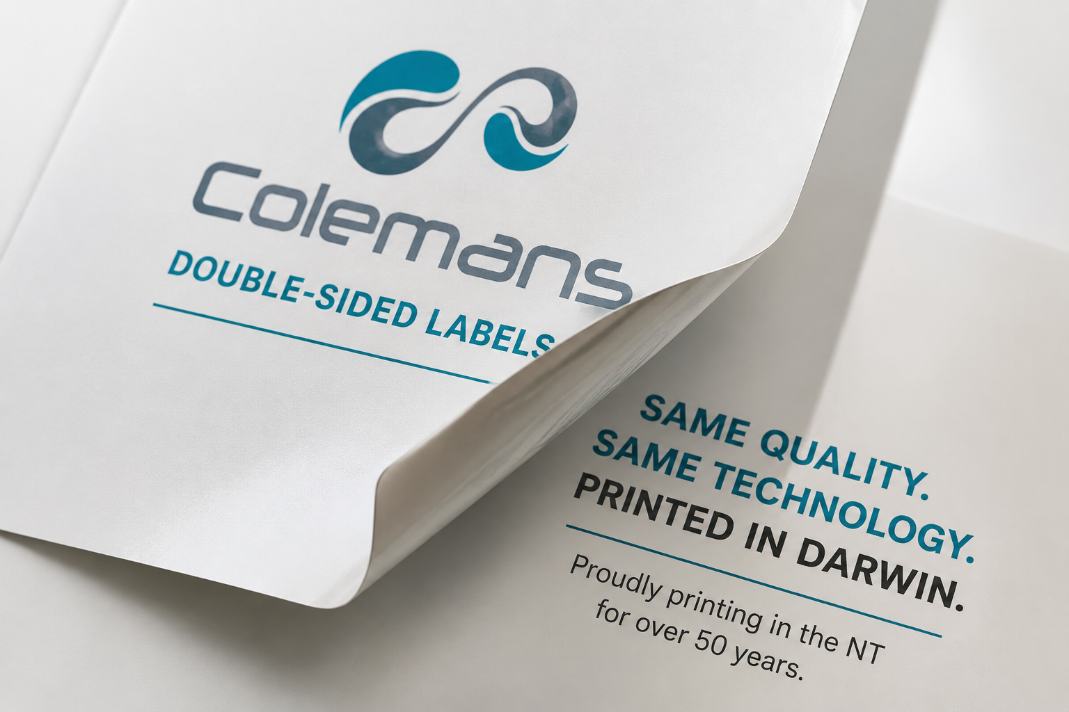 Double-Sided Labels: The Same Technology Behind Share a Coke, Now Printed in Darwin